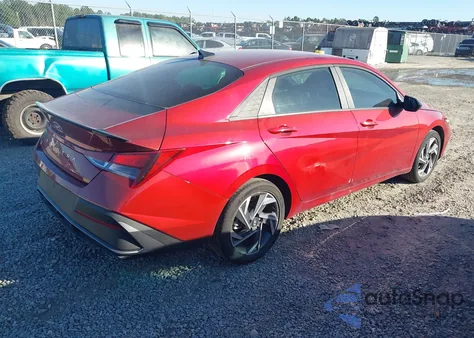 2025 Hyundai Elantra Sel Sport из США, поврежденный, VIN KMHLM4DG1SU870962